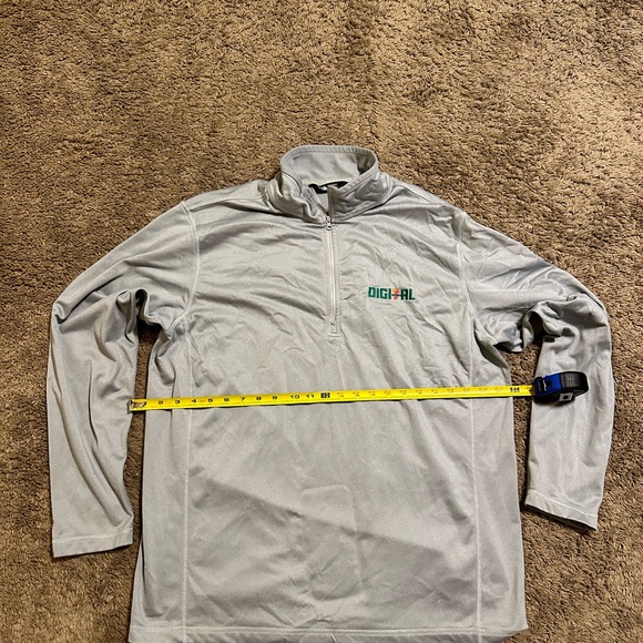 Vintage The North face 7 Eleven green & orange “digital” shirt 00s size XL - Picture 5 of 9